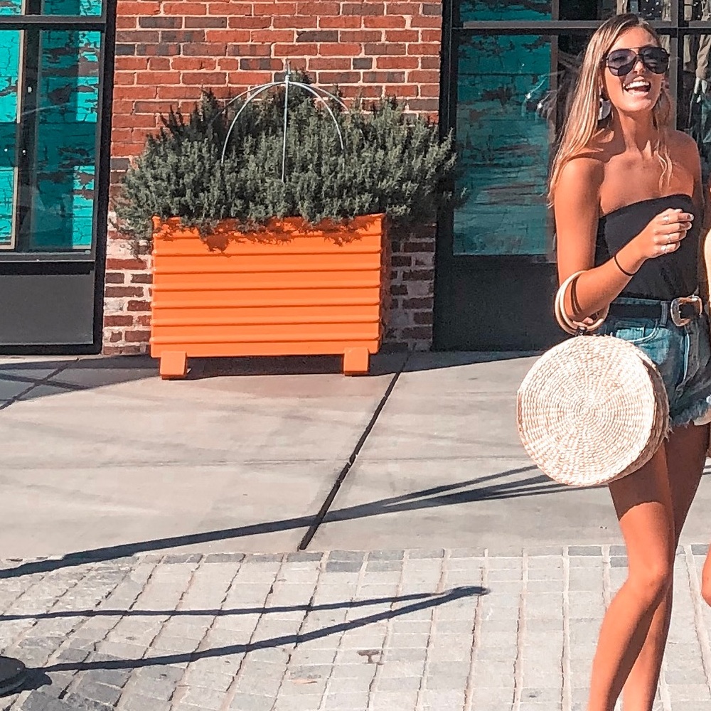 woven purse